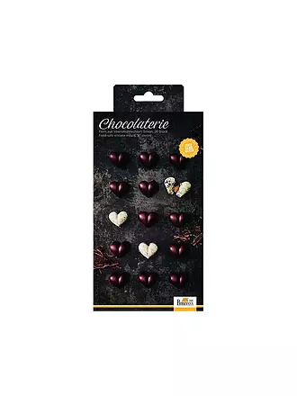 RBV BIRKMANN | Moule à chocolats ROSE CHOCOLATERIE 2 pièces Silicone Marron | braun